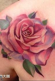Плече троянди візерунок татуювання