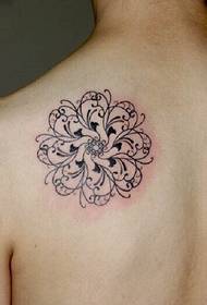 Thim rov qab lub xub pwg tattoo