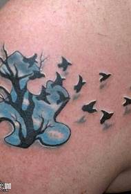 Jigsaw Xiaoyan Tattoo Pattern