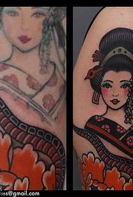 Geisha tattoo maitiro pafudzi