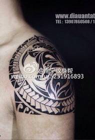 Lub xub pwg dev totem tattoo qauv