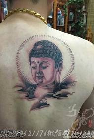 Olkapää Buddha-tatuointikuvio