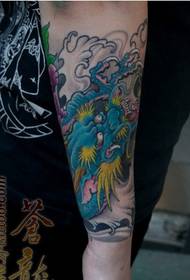 Classic pictiúr taibhseach fionnuar pictiúr tattoo pictiúr pictiúr patrún