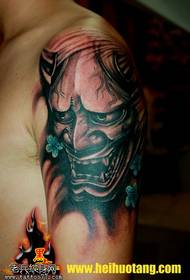 Shoulder super realistic stunning prajna tattoo pattern