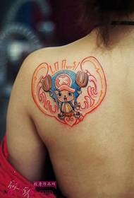 Pintu gambar tato sing apik banget