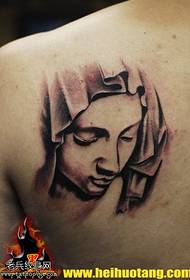 Makapu amtundu wa mary tattoo