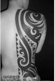 Άνδρες αυταρχικός κλασικό τατουάζ μοτίβο τατουάζ