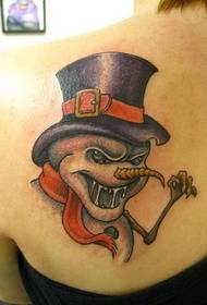 Jirinụ ekike mmadụ jọrọ njọ juputara snowman tattoo