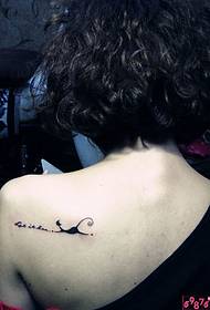 Piccole immagini di tatuaggi di gatti inglesi freschi