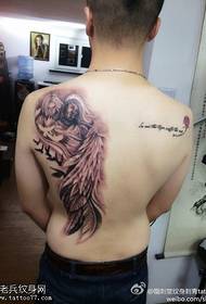 Татуировка плеча ангела