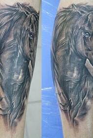 Fotos de tatuagem de padrão de cavalo Deus Deus ombros HD