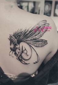 Расмҳои Tattoo мӯи Elf мӯи хушбӯй