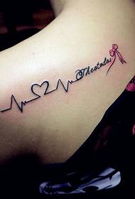 Тасвири tattoo electrocardiogram китфи чап