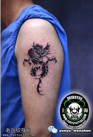 Mfano mzuri wa tattoo ya nyati