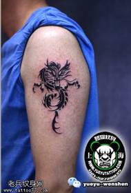 Exquisite unicorn tattoo patroon