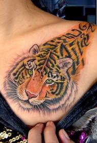 Tigris tetoválás képek