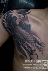 Плечові кальмари класична татуювання