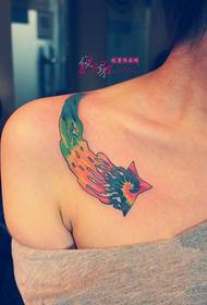 Mode Meteor Creative Shoulder Tattoo Picture