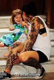Tattooed people have more love tattoos