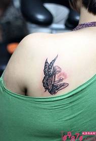 Slika na ramenu čarobna elf tetovaža