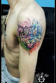 Yakajeka enki tiger musoro tattoo tattoo