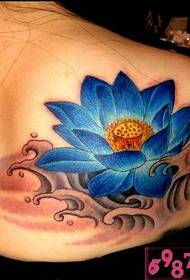 Slika slika tetovaže Lotusa