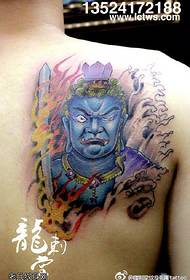 Sifin Sinawa na zane ba ya motsa tsarin tattoo Ming Wang