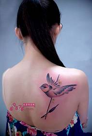 Ink, angin, hummingbird, kageulisan, tato taktak, gambar