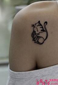 Tattoo pearsantacht cat gleoite pearsantacht