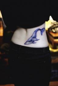 струк плавуша китова личност узорак тетоважа