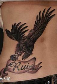 الگوی Tattoo Eagle زیبا