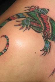 Татуировка с изображением плечевой ящерицы - Picture Tattoo Show Picture