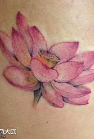 vidukļa lotosa tetovējuma raksts