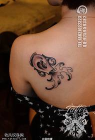 Woman Shoulder Aquarius Tattoos av Tattoo Sharing