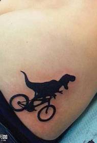 талія динозавра велосипед татуювання візерунок