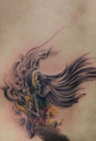 jongens taille mooi Elf Tattoo patroon