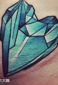 waist realistic diamond tattoo pattern