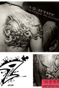 Fantje ramena kul kul priljubljen vzorec tetovaže lev Tang