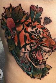 Šipka tygr tetování vzor