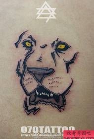 Tetováló show, ajánljon egy totem tigris fej tetoválás mintát