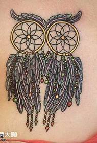 Waist Dreamcatcher Tattoo Pattern