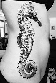 divi chiuno Europe uye United States vanonongedza seahorse tattoo maitiro