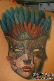 Ipeyinti yemati ye tattoo venetian yemaski