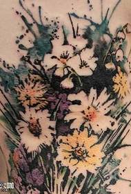 cintura di fiori di mudellu di tatuaggi