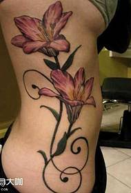 struk cvjetni tetovaža uzorak