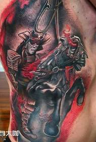 waist war tattoo