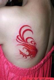Bote zepòl koulè phoenix tatoo
