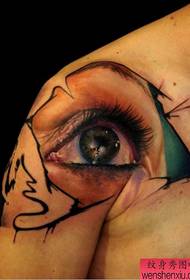 Trego tatuazhit të Veteranëve, rekomandoni një tatuazh të personalizuar me sy