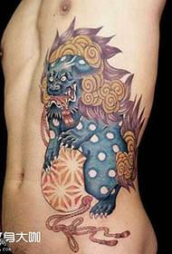 pola tattoo cangkéng Tang