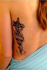 női derék személyiség totem tetoválás tetoválás